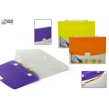 VALISETTE TRIEUR 7 COMPARTIMENTS - 3 ASS ( 12 PIECES)