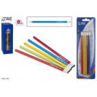 SET 6 CRAYONS HB COULEURS ( 48 PIECES)