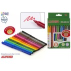 AR000002 - ÉTUI 12 FEUTRES STANDAR ALPINO ( 24 PIECES)