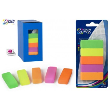 BLISTER 5 EFFACEURS - COULEURS NEON ( 48 PIECES)