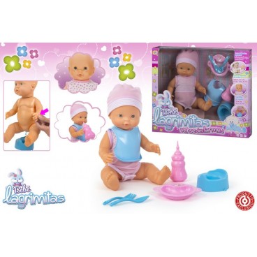 BÉBÉ LARMES COLOR BABY 3 FONCTIONS ( 4 PIECES)