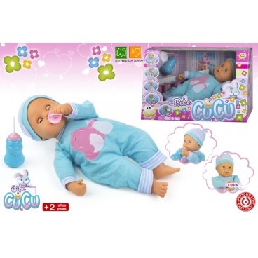 BÉBÉ COLOR BABY COU COU 8 FONCTIONS ( 4 PIECES)