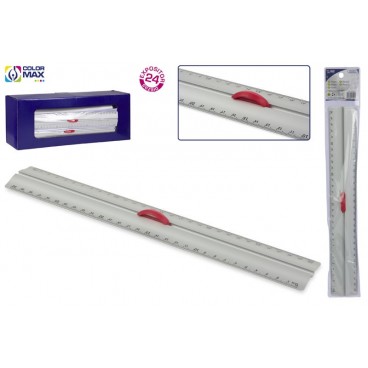 RÈGLE ALUMINIUM 30 CM ( 48 PIECES)