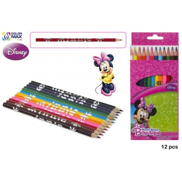 BOÎTE 12 FEUTRES COULEURS EUROHOLE - MINNIE ( 192 PIECES)
