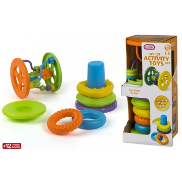 MON PREMIER JOUET D'ACTIVITÉES +12 MOIS ( 6 PIECES)