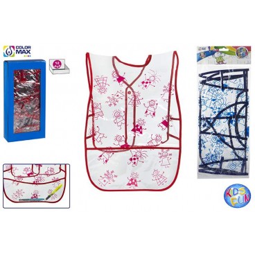 APRON SCOLAIRE ENFANT 2 ASS ( 24 PIECES)