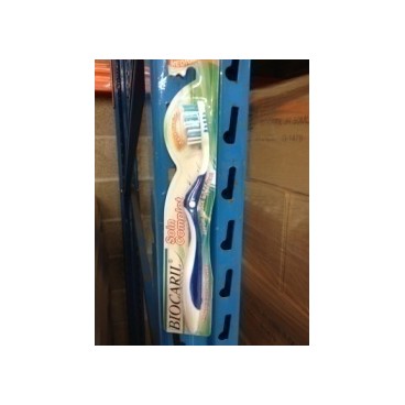 BROSSE A DENT BIOCARIL SOIN COMPLET DURE (Colisage: par 144 piéces- Langues:FR)