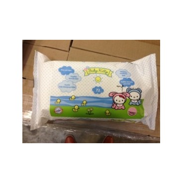 Lingettes bébé BEBE KITTY (Colisage: par piéces- Langues:EU)