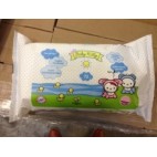 Lingettes bébé BEBE KITTY (Colisage: par piéces- Langues:EU)
