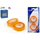 BLISTER 2 RUBAN ADHÉSIFS 12MM X 40 M ( 48 PIECES)
