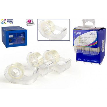PACK 3 DISTRIBUTEURS RUBAN ADHÉSIF ( 24 PIECES)
