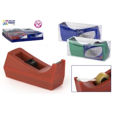 DÉVIDOIR RUBAN ADHÉSIF - 3 ASS ( 48 PIECES)