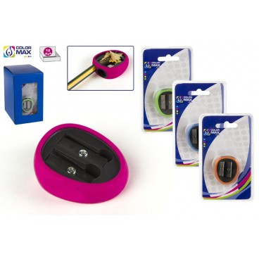 BLISTER TAILLE CRAYON DELUXE DOUBLE POINTE 4 ASS ( 48 PIECES)