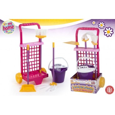 TROLLET DE NETTOYAGE SEAU VIOLET GR BOÎTE ( 12 PIECES)