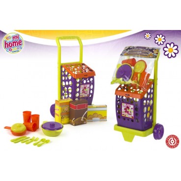 CHARRIOT + NOURRITURE + ACCÉSSOIRES 2/AS ( 9 PIECES)