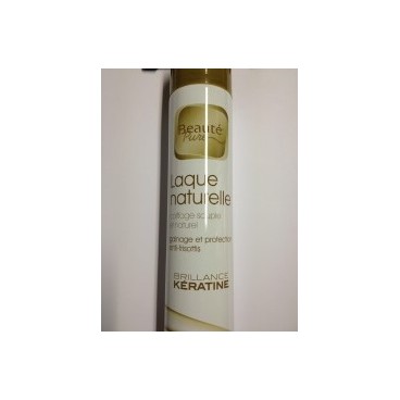 LAQUE NATURELLE BEAUTE PURE A LA KERATINE 400 ML  (FR-12 PCS)