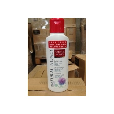 Shampoing NATURAL HONEY 400ml cheveux gras (FR/ES-12 PCS)