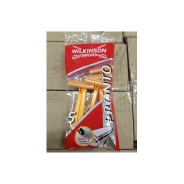 Rasoir PRONTO Wilkinson étui de 5- une lame (FR/EU-20 PCS)