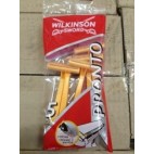 Rasoir PRONTO Wilkinson étui de 5- une lame (FR/EU-20 PCS)