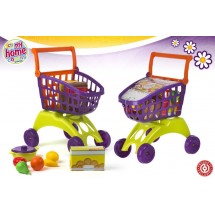 CHARRIOT ACHAT + SET NOURRITURE 2/ASS ( 6 PIECES)