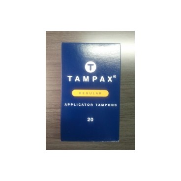 TAMPAX Regular Tampons avec applicateur  Boite 20 pièces (GB-24 PCS)