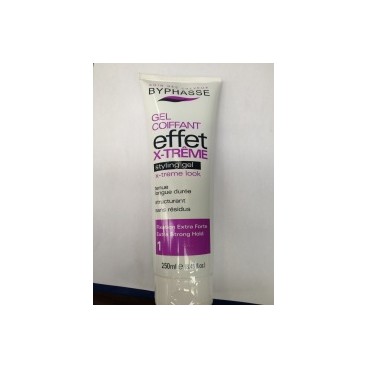 BYPHASSE Gel Extra Fort (Xtreme) 250ml (12 PCS)