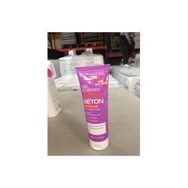 BYPHASSE Gel pour cheveux  EFFET BETON X-XTRA FORT (12 PCS)