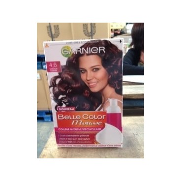 BELLE COLOR MOUSSE 4.6 CHATAIN CERISE ( FR-6 PCS)