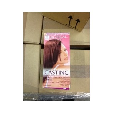 COLORATION CASTING N° 25 TITIEN ACAJOU ROUGE ( FR/NL-6 PCS)