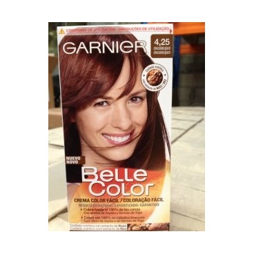 Coloration BELLE COLOR N° 4-25 CHOCOLAT GLACE ( ES/PT-6 PCS)