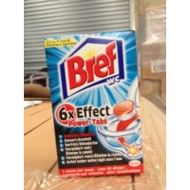 BREF WC Tabs 6xEffect 8x25gr(FR/NL-8PCS)