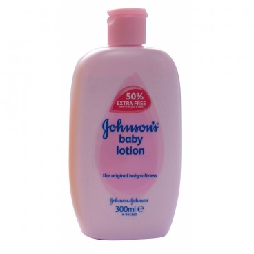 Johnsons 200ml + 50% Baby Lotion (6x300ml - ENG)