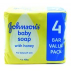 Johnsons Baby Soap 100g 4pk (9x4pk - ENG)
