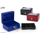 BOÎTE MÉTALLIQUE MONNAIES 150X118X80 MM ( 12 PIECES)