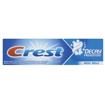 Crest Decay Prevention Mint Toothpaste (24x100ml - ENG)