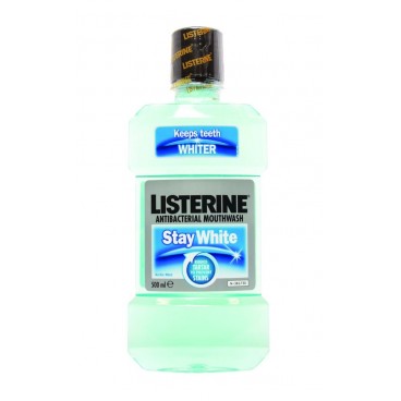 Listerine 500ml Stay White (6x500ml - ENG)