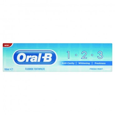 Oral B Toothpaste 1-2-3 (12x100ml - ENG)