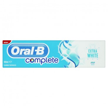 Oral B Toothpaste Complete Extra White (12x100ml - ENG)