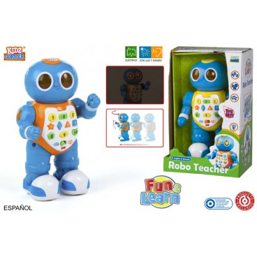 ROBOT ÉDUCATIF - FUN N LEARN - KIDZCORNER 2 ASS ( 6 PIECES)