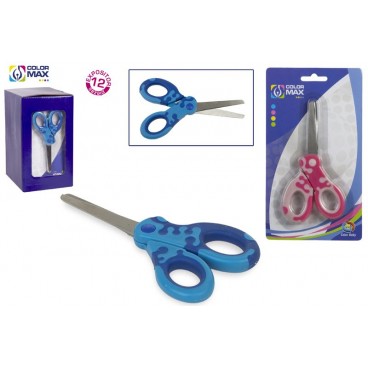 BLISTER CISEAUX ENFANT ANTI-GLISSANT - ASS ( 48 PIECES)