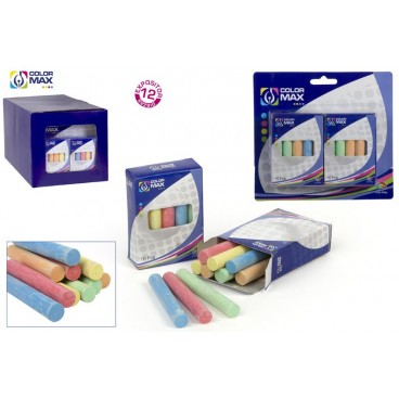 BLISTER 2 PAQUETS X 10 CRAIE COULEUR ( 24 PIECES)