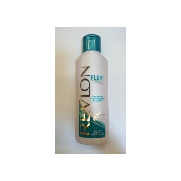 Shampooing REVLON FLEX 400ml Keratine Cheveux gras (FR/GB/ES-12PCS)