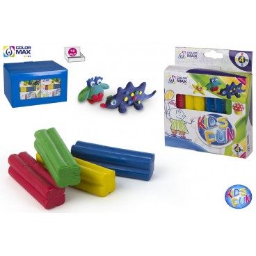 SET PÂTE À MODELER 4 COULEURS ( 24 PIECES)