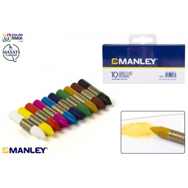 MNC00033 - BLISTER 10 CIRES MANLEY REF 115 - USAGE SCOLAIRE ( 25 PIECES)