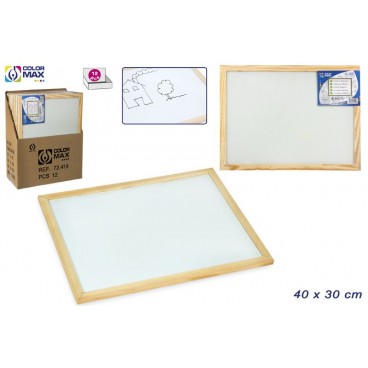 TABLEAU BLANC 30X40 CM ( 12 PIECES)