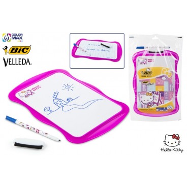 894121 - TABLEAU BIC VELLEDA + MARQUEUR HELLO KITTY ( 24 PIECES)