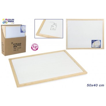 TABLEAU BLANC 40X50 CM ( 12 PIECES)