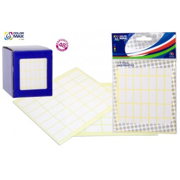 BLISTER 700 ETIQUETTES ADHESIVES - 13X20
