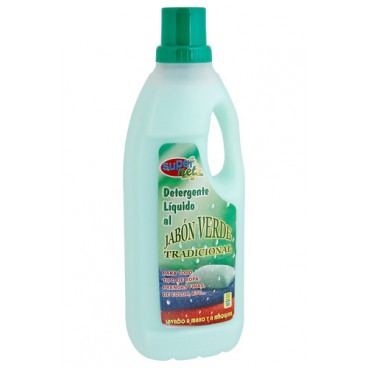 0202346 LESSIVE LIQ.SAVON VERT 2L.VDL (6 PIECES)