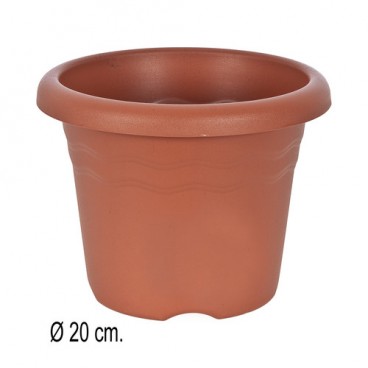 0203139 POT DE FLEURS TERRE CUITE 20CM. (96 PIECES)